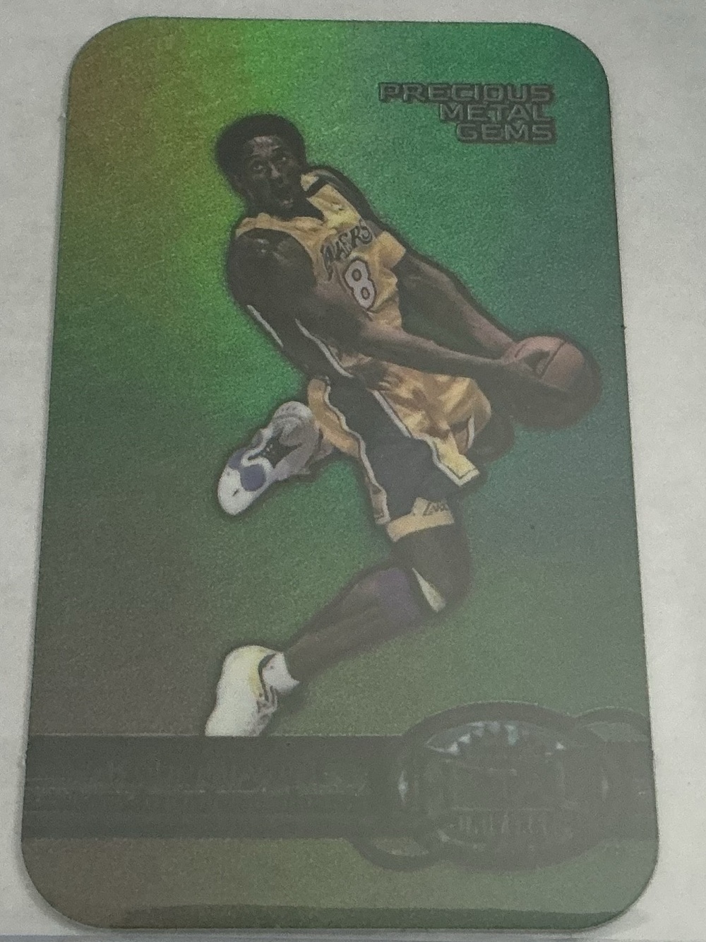 Precious Metal PMG Gems Kobe Bryant Michael Jordan Holo Promo Tobacco Card